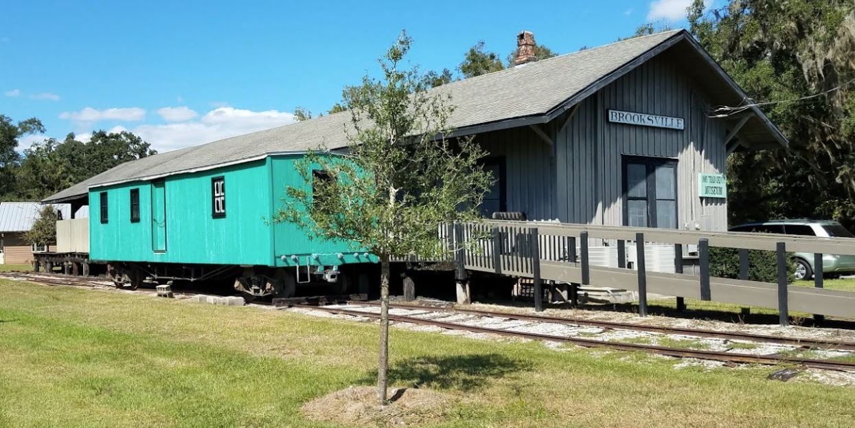 1885 Brooksville Train Depot Hernando Historical Museum Association